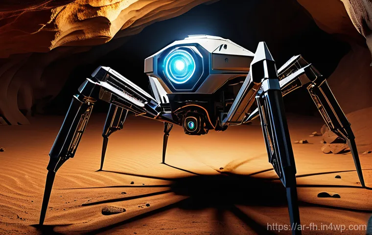 화성 탐사 로버의 자율 주행 기술 - **Prompt 1: Futuristic Mars Rover Navigating a Rugged Landscape**
    "A highly detailed, state-of-t...